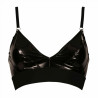 Jade Brassiere Vinyle Noir