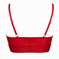 Jade Brassiere Vinyle Noir